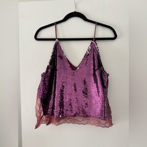 Intimately Free People Sequin Top